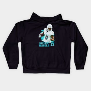 Jaylen waddle Kids Hoodie